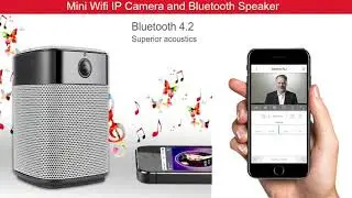 bluetooth speaker wifi spy camera