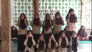 Tampilan Siswa Kelas 2 MI BAILUM (AGGOTA TUBUH Bahasa Arab)