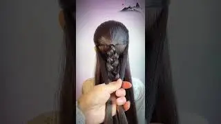 Simple Hanfu Hairstyle ✨ Elegant Traditional Chinese Vibes 👘 #hair #trending #viral