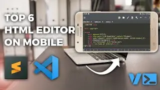 6 лучших HTML-редакторов для Android 🔥 | Ведущие HTML-редакторы для Android | Лучшие редакторы ко...