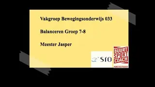 Gymwerk Balanceren Groep 7-8