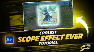 Coolest Scope Effect Ever | Gaming Edits Tutorial | After Effects |  @Anmol VFX  x  @Siddha Edits