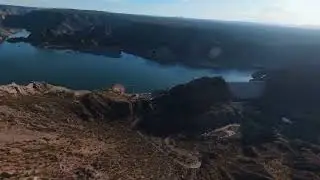 Ca&ntilde;&oacute;n del Atuel a vista de P&aacute;jaro.