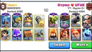 【TOP200】Snake  vs  Hypno ❤️ UFUK