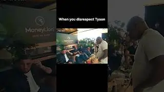 Когда неуважение к Майку Тайсону идет не так #бокс #майкетисон #железныймайкетисон #редактировани...
