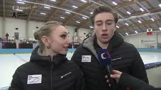 Katerina Mrazkova & Daniel Mrazek Four Nationals 2024 free dance & video report from CT Sport