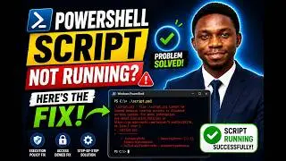 PowerShell Script Not Running? Here's the Fix!