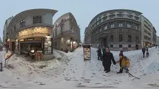 In Finnish: 360° Virtual Reality: Budapest(.hu): Váci street/kävelykatu & City Park/Kaupunginpuisto