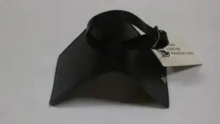 Italian Black Leather Business Card Holder Making | Indian Leather Manufacturer