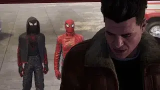 Peter And Miles Vs Sandman With The Last Stand And End Suit - Spider-Man 2