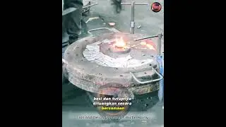 Proses Pembuatan Panci Besar Cor Anti Karat & Anti Lengket