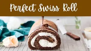Perfect Chocolate Swiss Roll at Home