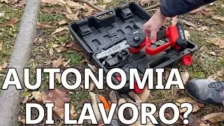 Autonomia di lavoro a 3 gradi  - mini motosega SEESSI