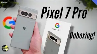 Google Pixel 7 Pro Hazel colour - Unboxing! LEAKED!