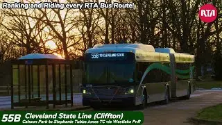 Ranking and Riding Every RTA Route - Route 55B  Cleveland State Line (Clifton) / Bay Village Branch