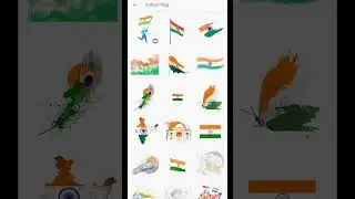 Mobile Creativity Editing/ independent day flower editing / Indian flag /Picsart editing #abhayclick