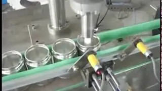 Automatic egg powder filling capping labeling line