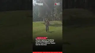 Real-Time Chaos in Kashmir: Gunfire Caught on Tourist Video | Pahalgam Att@ck Shocks Nation 💔🇮🇳