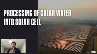 Manufacturing of Solar Cell