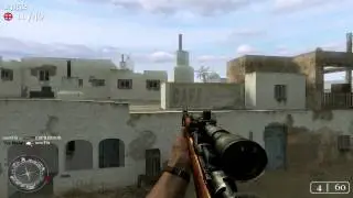 Call of Duty 2 - Deathmatch Gameplay ( Free for All / Kar98k )