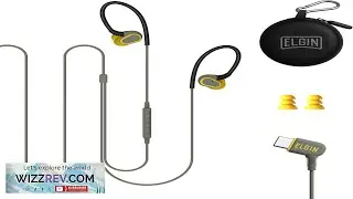 Elgin Rumble Wired Earplug Headphones 27 dB NRR Waterproof Hearing Protection Earbuds Review