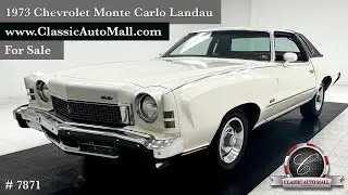 Low Miles 1973 Chevrolet Monte Carlo Landau - Consignments at Classic Auto Mall, Morgantown PA