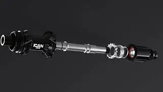 ICAN D28 hubs with 36T ratchet system #icancycling