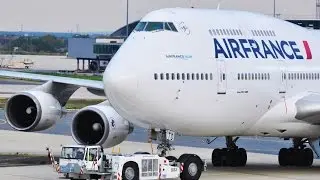 Tribute to the Boeing 747 Air France