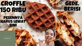 ENAKKAN CROFFLE BENEDICT DARIPADA DEAR BUTTER? CROFFLE JAKARTA INDONESIA - CROFFLE REVIEW