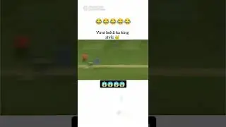 king Kohli direct hit / #cricket  //