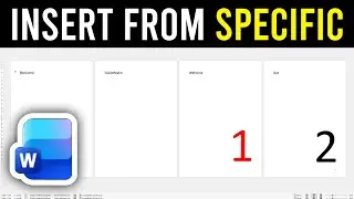 How To Insert Page Numbers From Specific Page In Word - Step By Step