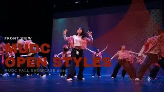 MUDC Open Styles | MUDC Fall Showcase 2025 [ Front Row 4K ]