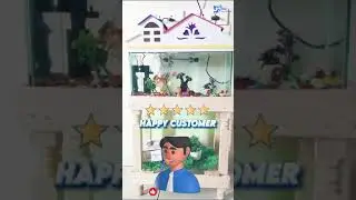 🎉 Safe Fish Tank Delivery | Happy Customer in Trichy! 🐟✨ | Sai Aqua & Pets #petlovers #aquarium