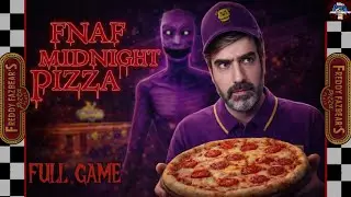 FNAF Midnight Pizza | Horror | FULL GAME | PS5HD | A Saucy, Cheesy Good & Bad Ending