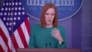 'Maybe Lincoln's ghost': Jen Psaki interrupted by odd noise during White House press briefing