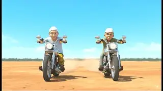 Momen Atok Dalang dan Opah Balapan Motor, Drama Upin Ipin Terbaru