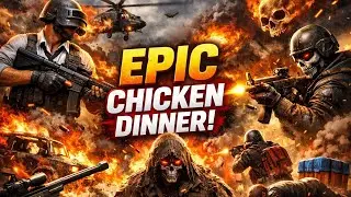 Epic chicken dinner ! 💥 Last zone me sabko finish kar diya ! PUBG MOBILE 