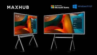 MAXHUB XBoard for Microsoft Teams Rooms | All-in-One Certified Interactive Display
