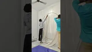 Cradle ceremony decoration Home decor