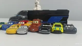 Cars 3 cartoon toys playset. Car toys playset. Cars 1 cartoon toys playset. Lightning McQueen Cars