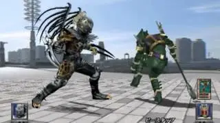 Kamen Rider Blade PS2 (Eagle Undead) vs (Leangle) HD