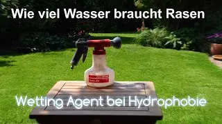 Rasen wässern - wetting agent | rasen hydrophobie | Rasen wie oft bewässern | Newwonder555