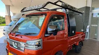 TOYOTA PICKUP MINI CARGO TRUCK PIXIS TRUCK WITH CAMPING KIT NEW LAUNCHED BY TOYOTA