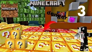 Minecraft survival gameplay lucky world block part 3                     #minecraft #building 