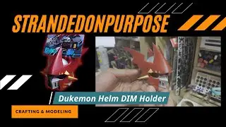 Digimon Vital Bracelet - My Dukemon Crimson Mode DIM Card Display!!!