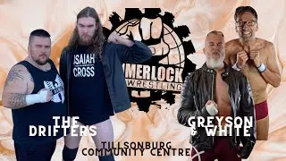 Hammerlock Pure Wrestling: The Drifters vs Brian White & Michael Greyson (April 1, Tillsonburg)
