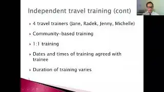Parent Forum session: Independent Travel Training (21/10/22)