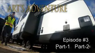 My Adventure. Hobby Traveling California to New Mexico to bring the camper travel trailer