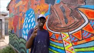 Interview of Artist Glen Manciny - New Mile 46 - Kenya