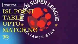 Isl point table upto match no 70